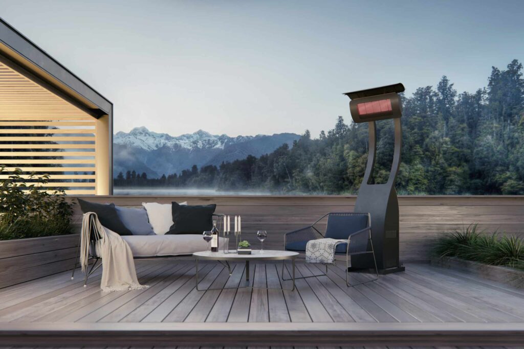 Beste Methode zur Beheizung einer Terrasse